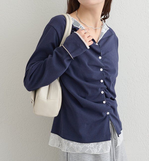  「配色カットソー」|Tシャツ・カットソー|