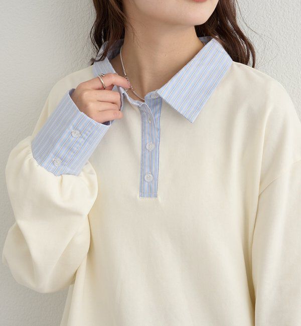  「バルーン切り替えミニワンピース」|ワンピース|