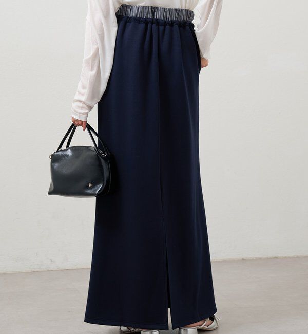  「Wベルトスウェットスカート」|スカート|