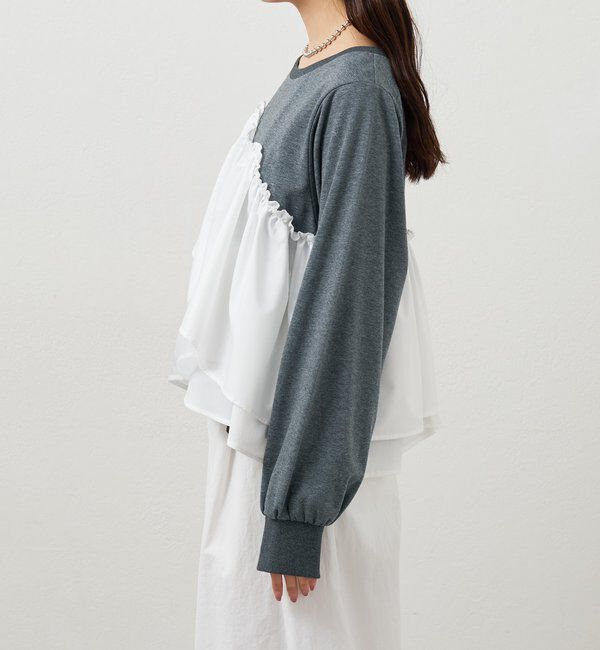  「ビスチェドッキングスウェット」|パーカー|