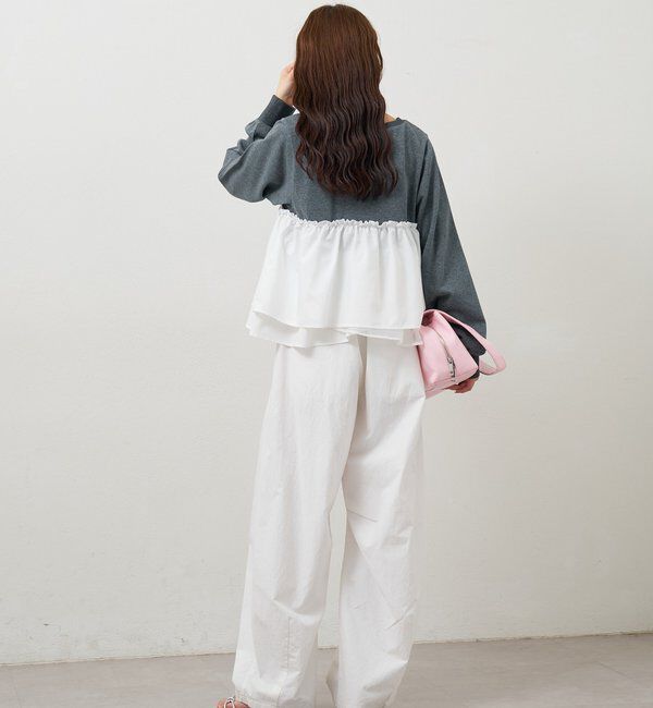  「ビスチェドッキングスウェット」|パーカー|