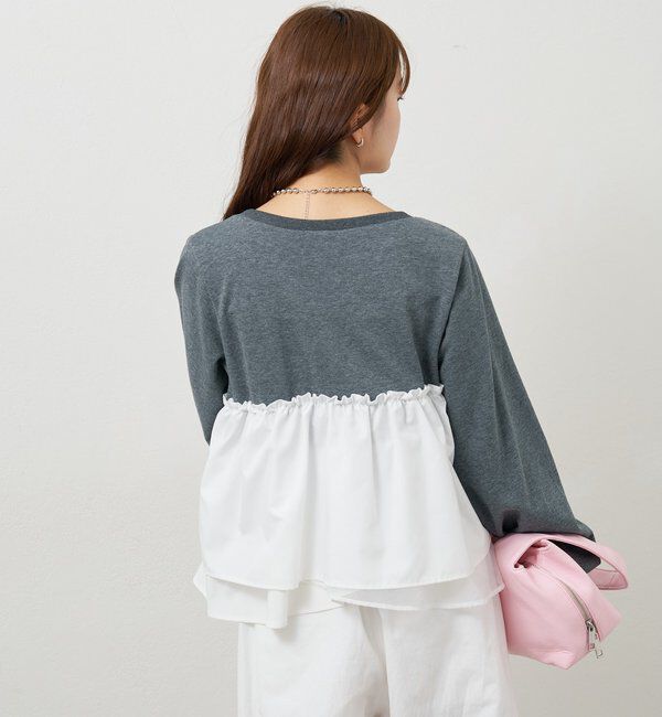  「ビスチェドッキングスウェット」|パーカー|