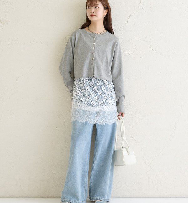  「デイリーショートカーディガン」|カーディガン|