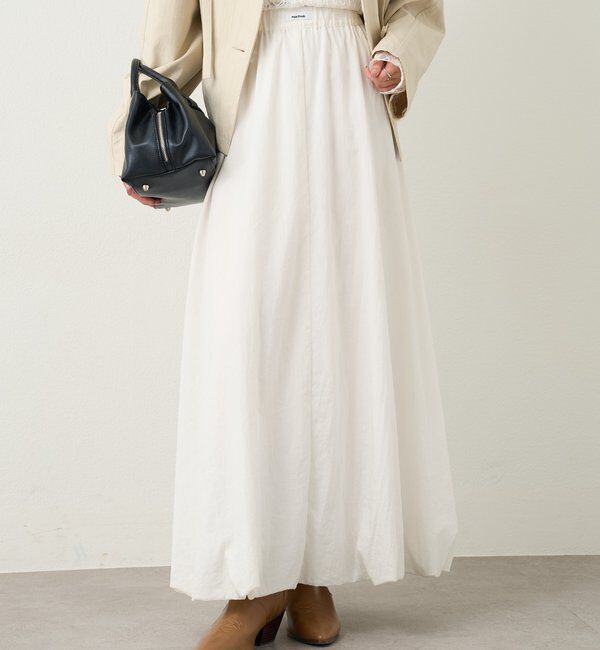  「26SSバルーンロングスカート」|スカート|オフホワイト