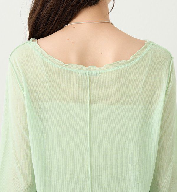  「チュールタグシアーロンT」|Tシャツ・カットソー|