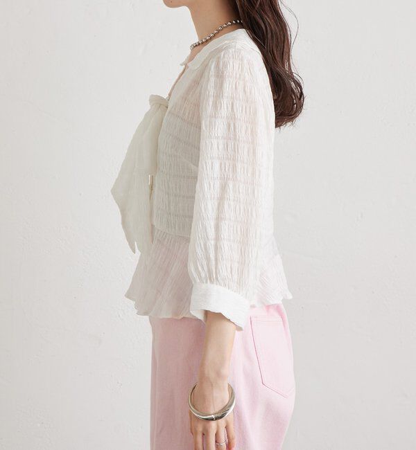  「マルチリボンブラウス」|シャツ・ブラウス|