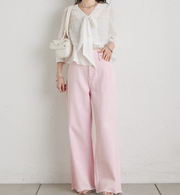  「マルチリボンブラウス」|シャツ・ブラウス|