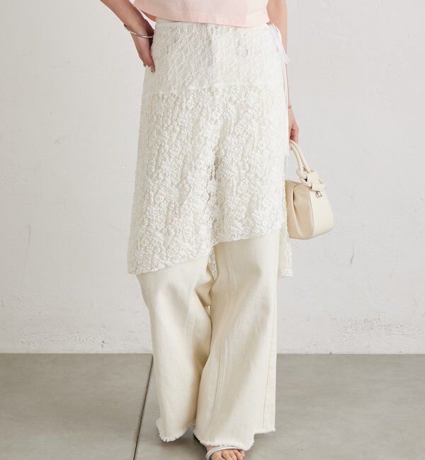  「レースラップスカート」|スカート|