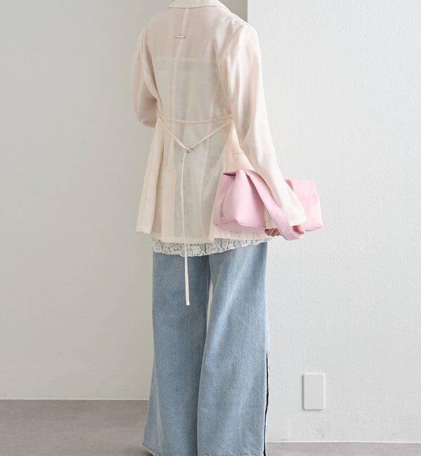  「ベルト付きシアージャケット」|その他|