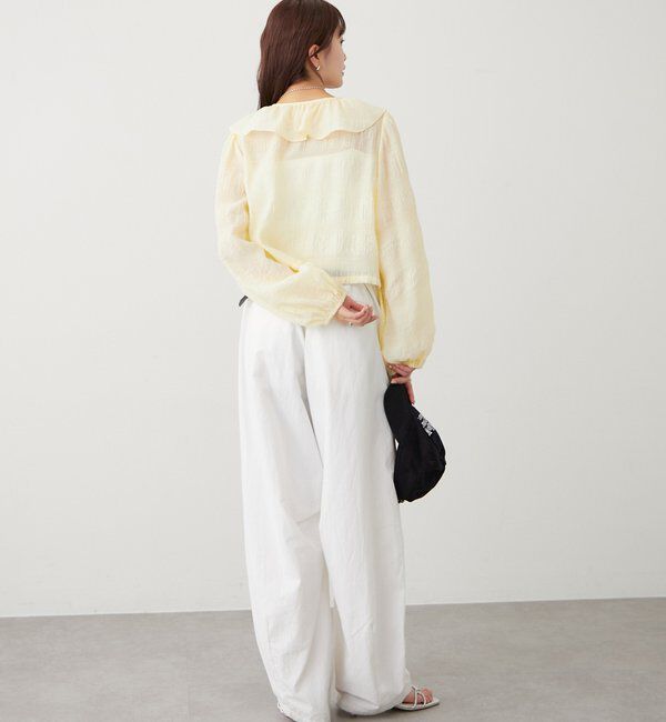  「フリルカシュクールブラウス」|シャツ・ブラウス|