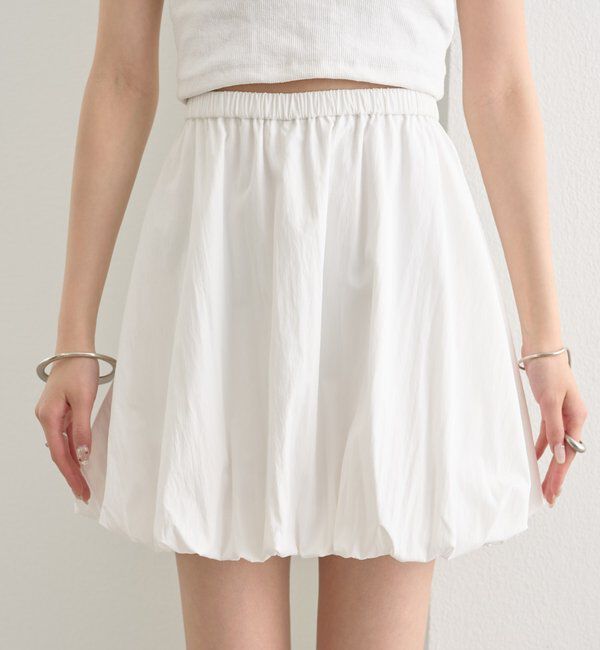  「バルーンミニスカート」|スカート|
