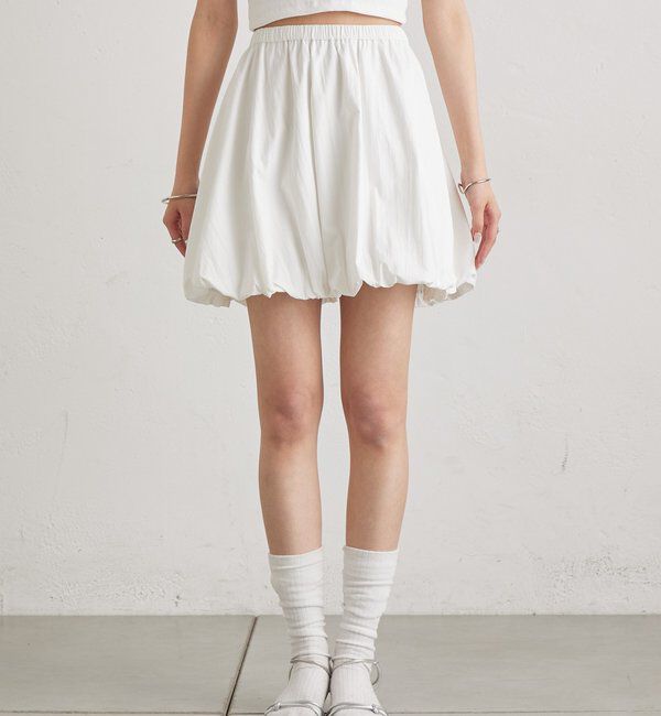  「バルーンミニスカート」|スカート|