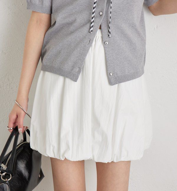  「バルーンミニスカート」|スカート|