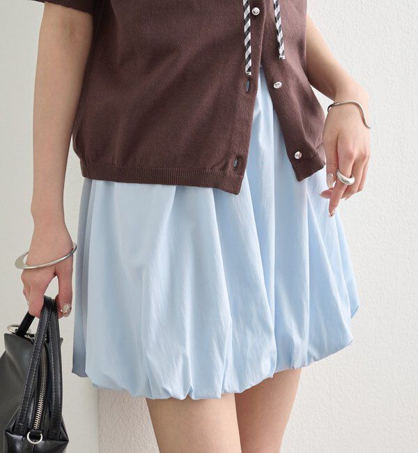  「バルーンミニスカート」|スカート|