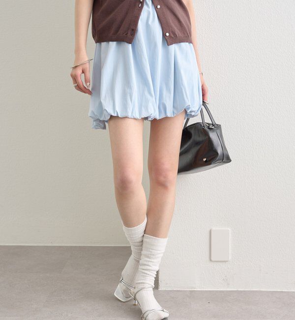  「バルーンミニスカート」|スカート|