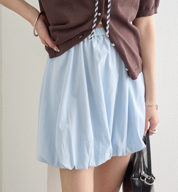 「バルーンミニスカート」|スカート|