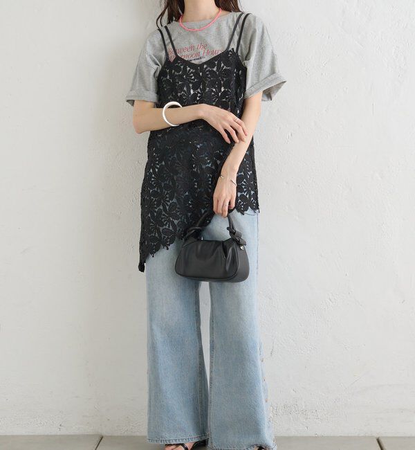  「リーフレースキャミ」|キャミソール|