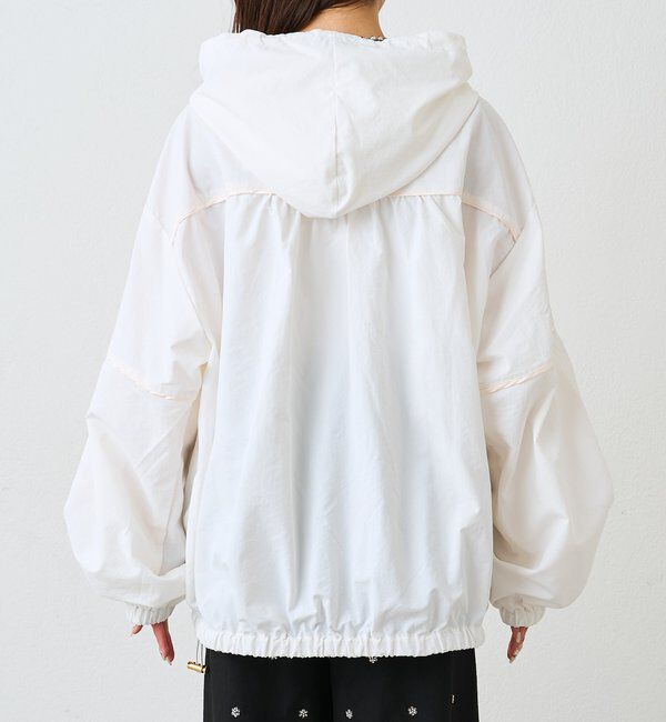  「ナイロンフーディーパーカー」|ブルゾン・スタジャン|