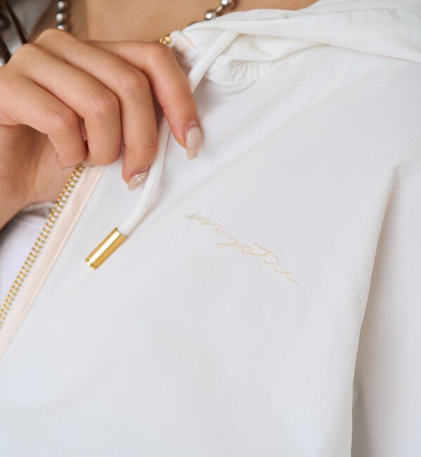  「ナイロンフーディーパーカー」|ブルゾン・スタジャン|