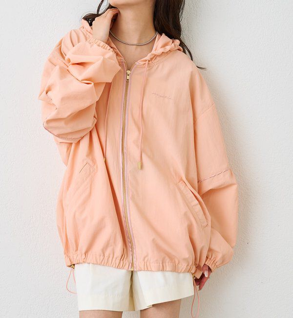  「ナイロンフーディーパーカー」|ブルゾン・スタジャン|