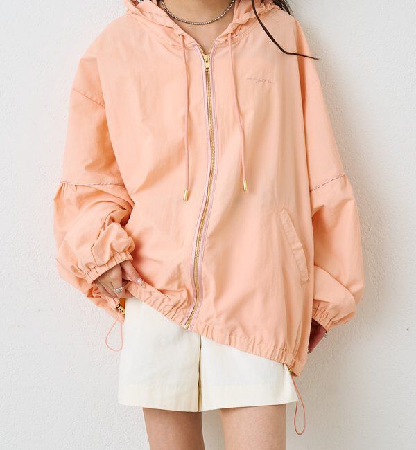  「ナイロンフーディーパーカー」|ブルゾン・スタジャン|