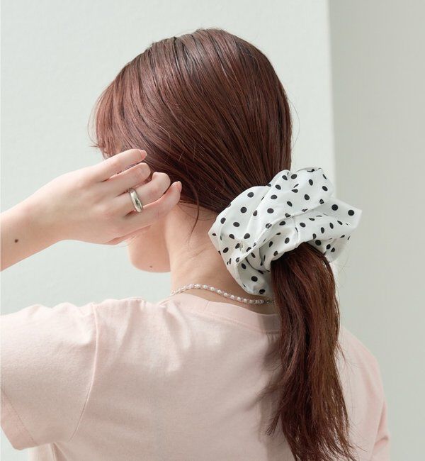  「チャーム付きBIGドットシュシュ」|その他|