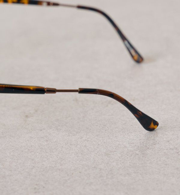  「マーブルハーフリムメガネ」|サングラス|