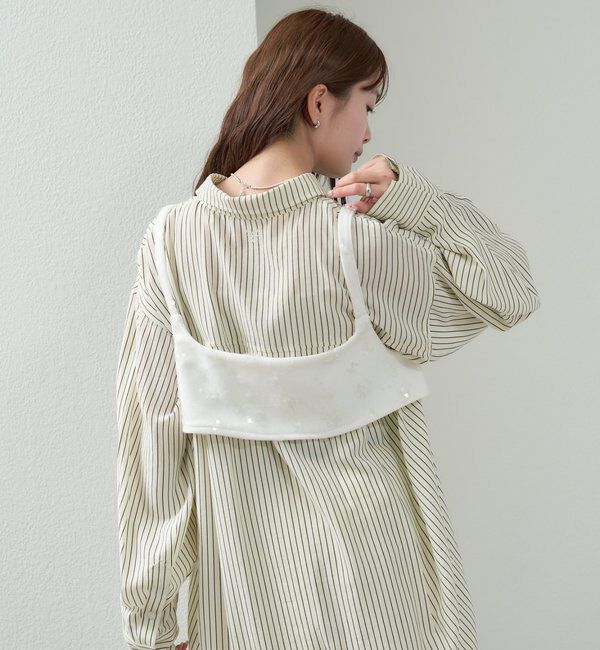  「シャイニースクエアビスチェ」|シャツ・ブラウス|