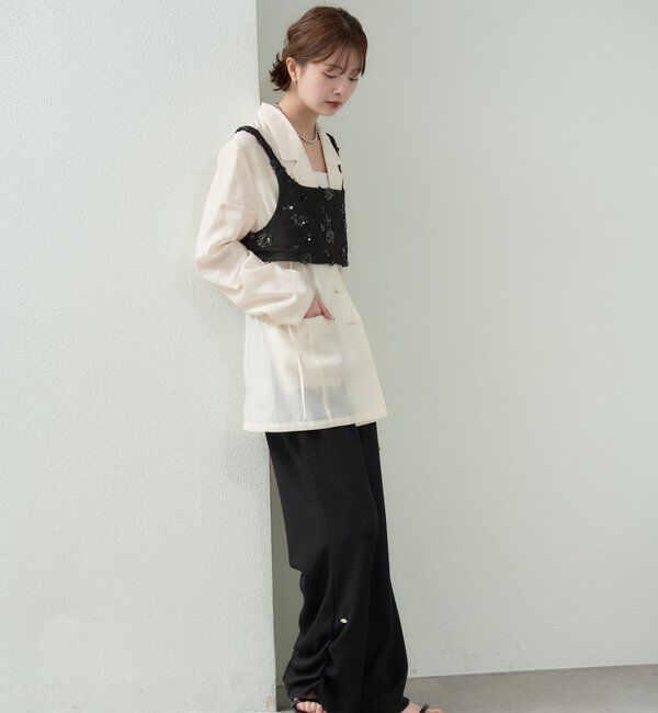  「シャイニースクエアビスチェ」|シャツ・ブラウス|