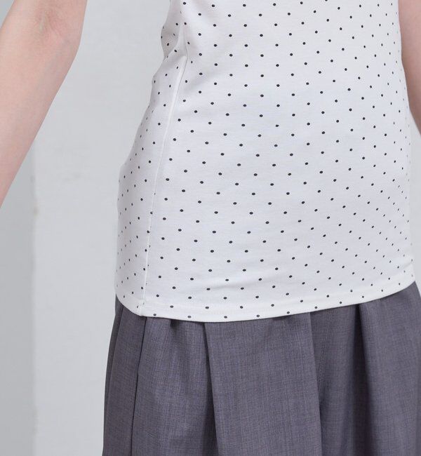  「パット付きドットキャミソール」|キャミソール|