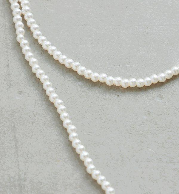  「パールラインチョーカーネックレス」|リング|