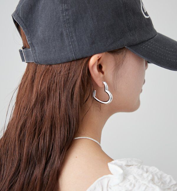  「Lara ハートピアス」|ピアス|