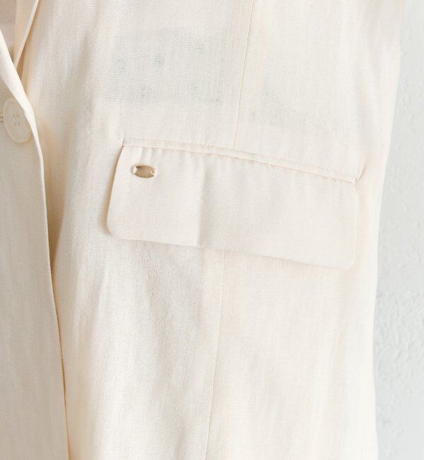  「シアー半袖ジャケット」|その他|