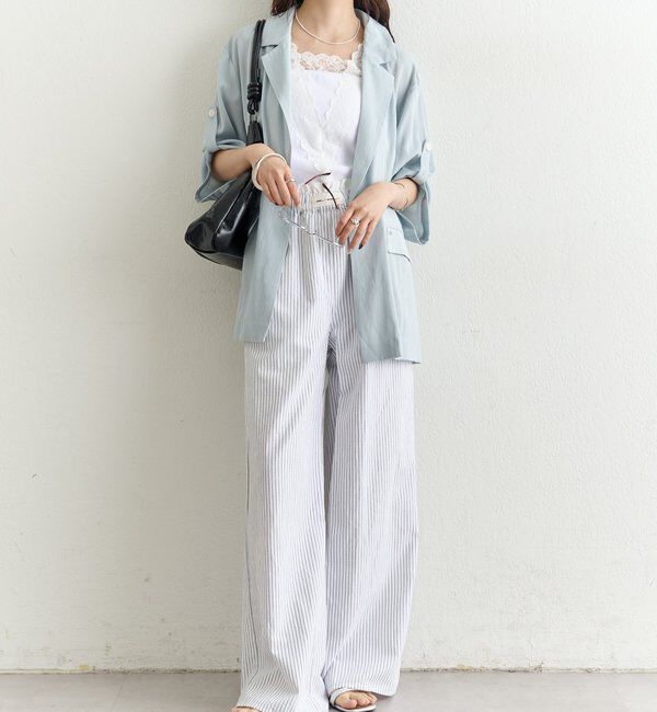  「シアー半袖ジャケット」|その他|