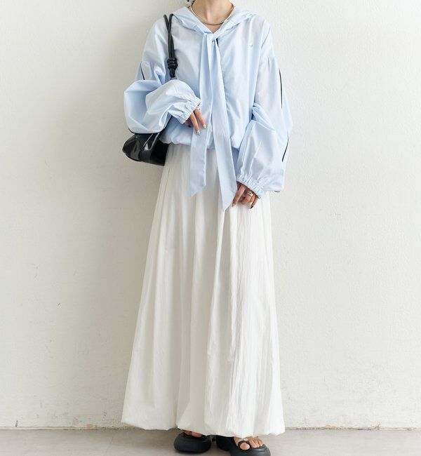  「ボウタイフーディブルゾン」|ブルゾン・スタジャン|