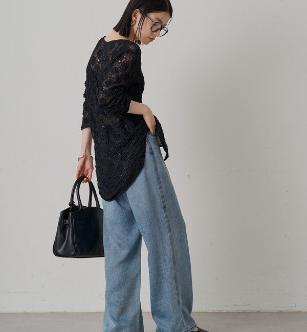  「ライトドロストデニムパンツ」|デニム|