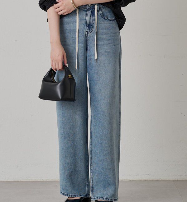  「ライトドロストデニムパンツ」|デニム|