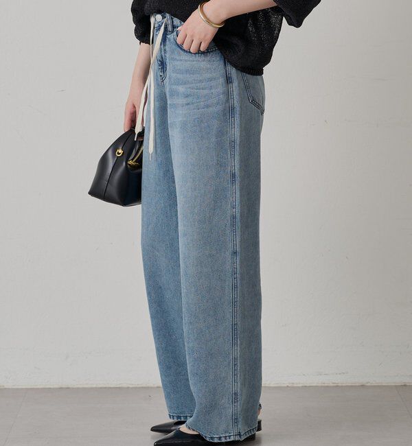  「ライトドロストデニムパンツ」|デニム|