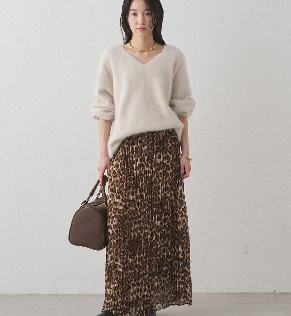  「FURカシミヤVニット」|ニット・セーター|