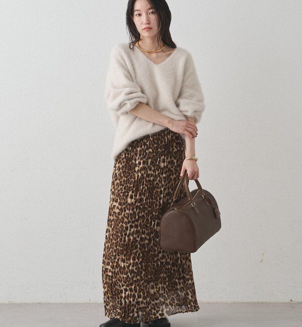  「FURカシミヤVニット」|ニット・セーター|