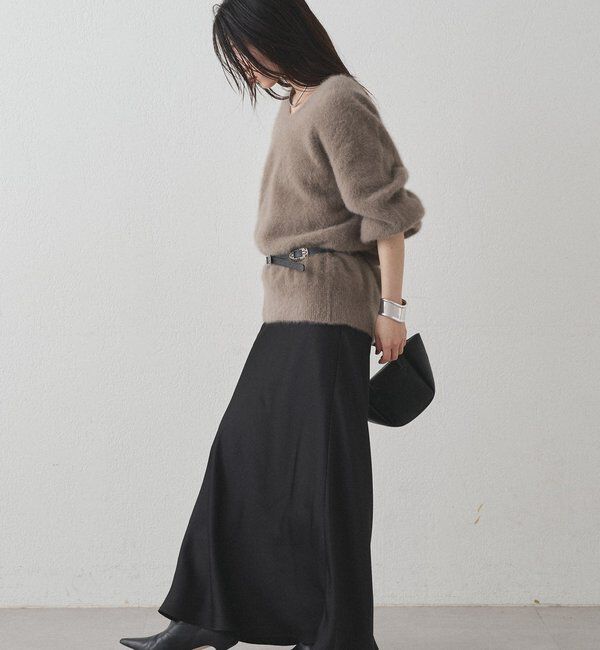  「FURカシミヤVニット」|ニット・セーター|