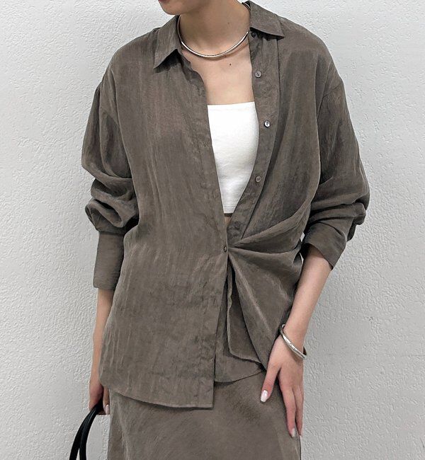  「とろみシャツ」|シャツ・ブラウス|