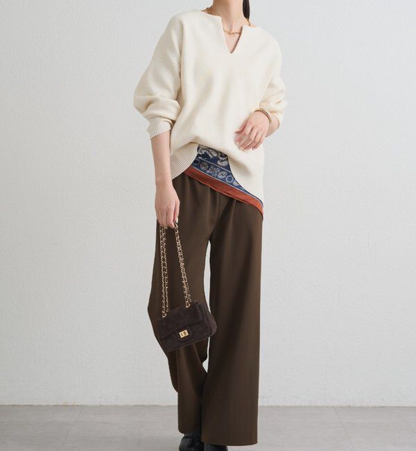  「イージーワイドパンツ」|チノ|