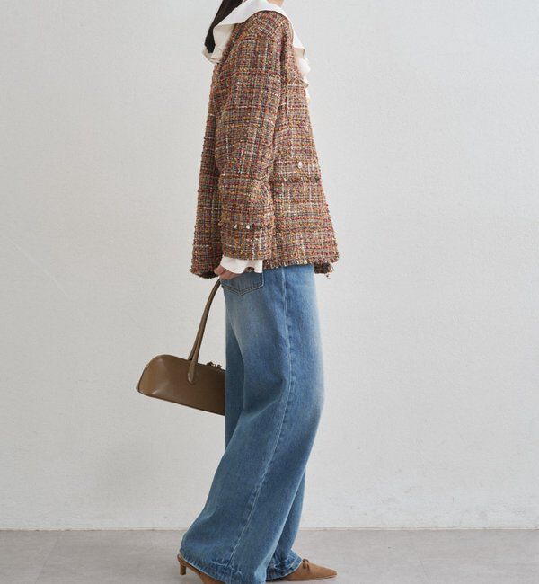  「ミックスツイードジャケット」|ベスト・ジレ|