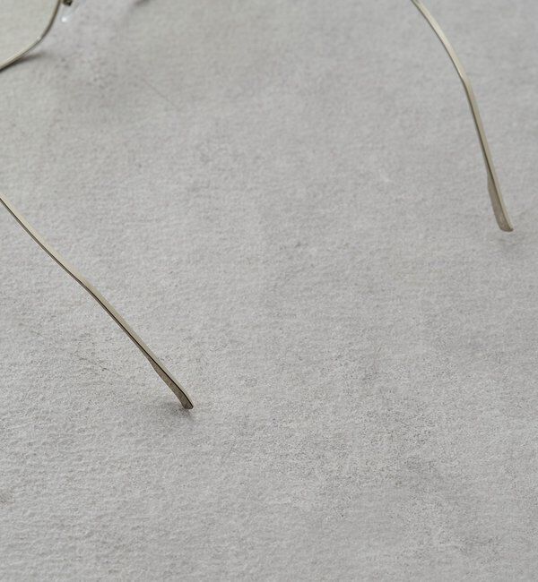  「【GALENA/ガレナ】Bigスクエアメタルフレームメガネ」|リング|