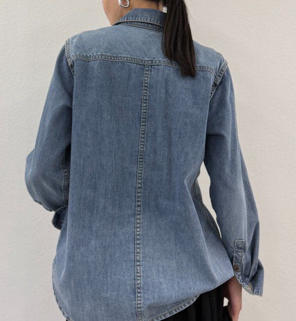  「デニムシャツジャケット」|シャツ・ブラウス|