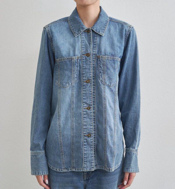  「デニムシャツジャケット」|シャツ・ブラウス|