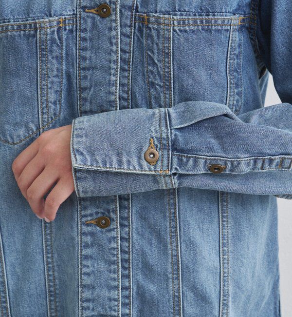  「デニムシャツジャケット」|シャツ・ブラウス|