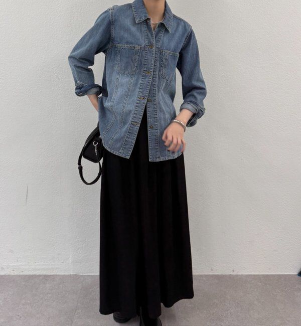  「デニムシャツジャケット」|シャツ・ブラウス|