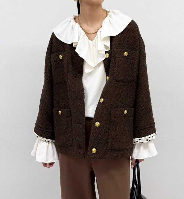  「【20周年限定】ツイードジャケット」|ベスト・ジレ|